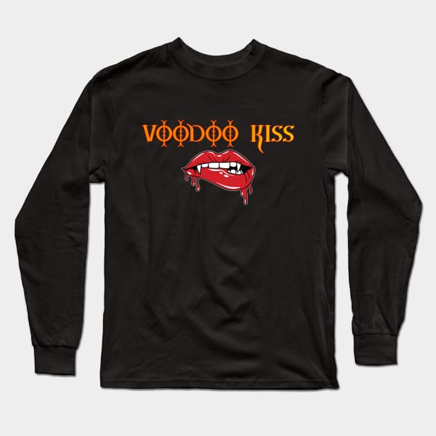 VooDoo Kiss Long Sleeve T-Shirt by thomtran